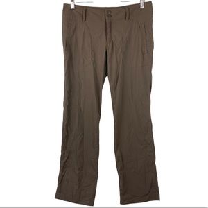 Patagonia Women's Hiking/Active Roll Up Pants Chocolate Brown Size 10